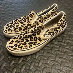 Cheetah Slip on Vans
